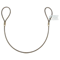 Wire Rope Lifting Sling - Eye & Eye Trail Hammer and Bolt