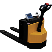 Transpalette &eacute;lectrique motoris&eacute; a/balance, Capacit&eacute; 4500 lb, 48" lo x 30,25" la Trail Hammer and Bolt