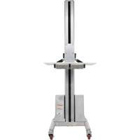 Quick Lift Stacker, Electric Operated, 175 lbs. Capacity, 57" Max Lift Trail Hammer and Bolt
