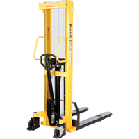 Gerbeur hydraulique manuel, Fonctionnement Pompe manuelle, Capacit&eacute; 2000 lb, Lev&eacute;e max 63" Trail Hammer and Bolt