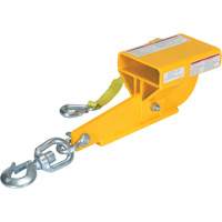 Auto-Tension Hoisting Hook, 5-1/2" x 1-1/2" Fork Pocket Trail Hammer and Bolt