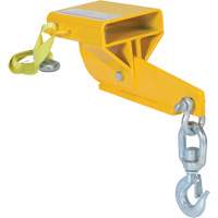 Auto-Tension Hoisting Hook, 5-1/2" x 1-1/2" Fork Pocket Trail Hammer and Bolt