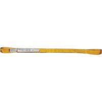 Lifting Sling, Double Ply, Double Eye, Type 3, 2" W x 20' L, 6200 lbs. Vertical Cap. Trail Hammer and Bolt