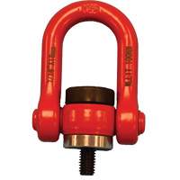VQ Swivel Hoist Lifting Ring, M8, 12 mm Thread Length, Alloy Steel Trail Hammer and Bolt