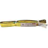 &eacute;lingue en sangle de polyester, Pli Double, Oeillets renvers&eacute;s, Type 4, 2" la x 8' lo, Capacit&eacute; verticale 6400 lb Trail Hammer and Bolt
