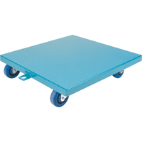 Steel Deck Dollies, 18" W x 18" D x 7" H, 1200 lbs. Capacity Trail Hammer and Bolt