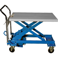 Dandy Lift Scissor Lift Table, 39-2/5" L x 23-3/5" W, Steel, 1760 lbs. Capacity Trail Hammer and Bolt