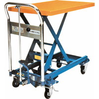 Dandy Lift Scissor Lift Table, 31-1/2" L x 19-7/10" W, Steel, 550 lbs. Capacity Trail Hammer and Bolt