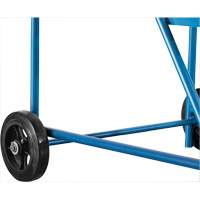 CSA-Certified Rolling Step Ladder, 5 Steps, 22" Step Width, 46" Platform Height, Steel Trail Hammer and Bolt