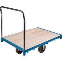 Chariot &agrave; plateforme robuste, 48" lo x 24" la x Capacit&eacute; 2000 lb, Roues en Caoutchouc Trail Hammer and Bolt