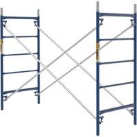 Scaffolding, Steel Frame, 84" D x 60" H Trail Hammer and Bolt