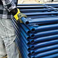 Scaffolding, Steel Frame, 84" D x 60" H Trail Hammer and Bolt