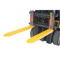 Rallonges de fourche, 48" l x 7-3/8" la, Pour des largeurs de fourches 5" Trail Hammer and Bolt
