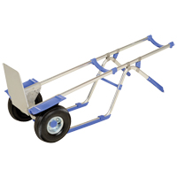 Diable ergonomique, Prise Combinaison, Aluminium, Hauteur de 52", Capacit&eacute; 350 lb Trail Hammer and Bolt