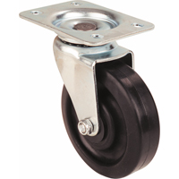 Roulette &agrave; usage l&eacute;ger, Pivotant, 3" (76 mm), Polyol&eacute;fine, 250 lb (113 kg) Trail Hammer and Bolt