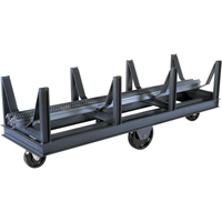 Chariot &agrave; berceaux, 96" lo x 28" la x 29" h, Capacit&eacute; de 10 000 lb, Roue Ph&eacute;nolique Trail Hammer and Bolt