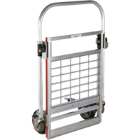 Chariot &agrave; plateforme repliable &agrave; quatre roues, Aluminium, 750 lb, 31" lo x 23-1/4" la, Hauteur 39" Trail Hammer and Bolt