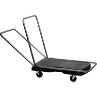 Chariots Triple, 32-1/2" lo x 20-1/2" la, 500 lb cap, Roues Caoutchouc Trail Hammer and Bolt