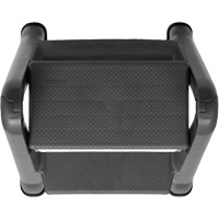 Escabeau repliable, 2 marches, 19-1/2" x 20-1/2" x Hauteur 22-3/4" Trail Hammer and Bolt