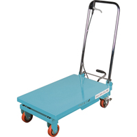 Heavy-Duty Hydraulic Scissor Lift Table, 27-1/2" L x 17-3/4" W, Steel, 330 lbs. Capacity Trail Hammer and Bolt