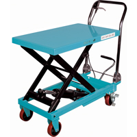 Table &eacute;l&eacute;vatrice robuste &agrave; ciseaux hydraulique, 32" lo x 19-3/4" la, Acier, Capacit&eacute; 1100 lb Trail Hammer and Bolt