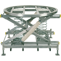 Spring-Operated Pallet Lifters - Pallet Pal&reg;, 43-5/8" L x 43-5/8" W, 4500 lbs. Cap. Trail Hammer and Bolt