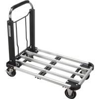 Chariots &agrave; plateforme pliants, Aluminium, 300 lb, 28" lo x 16" la, Hauteur 32" Trail Hammer and Bolt