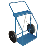 Chariots pour bouteilles de gaz, Roues Caoutchouc, Base de , 1000 lb Trail Hammer and Bolt