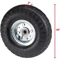 Hand Truck Replacement Wheel Trail Hammer and Bolt
