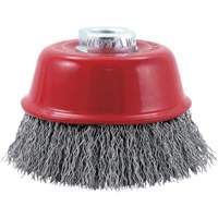 Crimped Wire Cup Brush Trail Hammer and Bolt