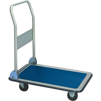 Chariot &agrave; plateforme, Acier, 400 lb, 35" lo x 23" la, Hauteur 32,5" Trail Hammer and Bolt