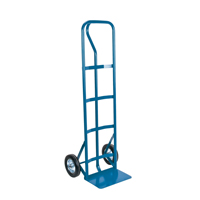 All-Welded Hand Truck, P-Handle Handle, Steel, 51" Height, 600 lbs. Capacity Trail Hammer and Bolt