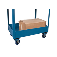 Chariots de service &agrave; bordure profonde, 2 Tiers, 24" la x 47" h x 36" p, Capacit&eacute; 1200 lb Trail Hammer and Bolt