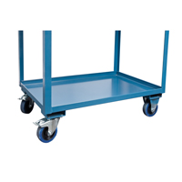 Chariots de service mobiles, 2 Tiers, 24" la x 57" h x 40" p, Capacit&eacute; 1200 lb Trail Hammer and Bolt
