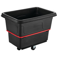 Chariot utilitaire &agrave; usage intensif, Plastique recycl&eacute; noir, 26"/38-3/8" lo x 26"/38-2/5" la x 28-1/4"/28-3-10" h, Volume 8 pi³, Capacit&eacute; 700 lb Trail Hammer and Bolt