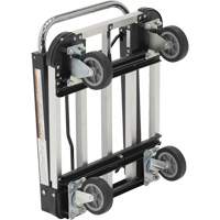 Chariot &agrave; plateforme repliable, Acier inoxydable, 300 lb, 28" lo x 16" la, Hauteur 33-1/2" Trail Hammer and Bolt