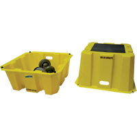 Escabeaux emboîtables industriels, 25" x 25" x Hauteur 10-1/2" Trail Hammer and Bolt