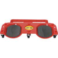 Socle roulant pour les genoux, Plastique, Rouge, Capacit&eacute; 350 lb Trail Hammer and Bolt