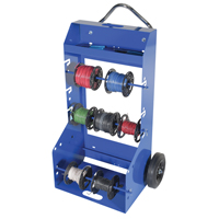 Chariot portatif pour mat&eacute;riaux bobin&eacute;s, Acier, 4 Montants, 29" la x 47-5/16" h x 21-7/8" p, Capacit&eacute; de 300 lb Trail Hammer and Bolt