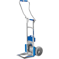 Liftkar&reg; Aluminum Stair Climbing Hand Truck, Aluminum Frame, 18" W x 61" H, 240 lbs. Capacity Trail Hammer and Bolt