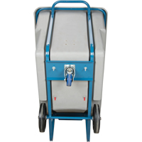 Chariot basculeur en acier, Poly&eacute;thyl&egrave;ne, 0,625 vg³, Capacit&eacute; de charge de 850 lb Trail Hammer and Bolt