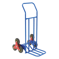 Stair Climbing Hand Truck, Steel Frame, 24" W x 45-3/4" H, 300 lbs. Capacity Trail Hammer and Bolt