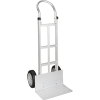 Knocked Down Hand Truck, Continuous Handle, Aluminum, 49-5/8" Height, 500 lbs. Capacity Trail Hammer and Bolt