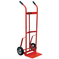 Hand Truck with Reinforced Noseplate - 136RN-HB, Dual Handle, Steel, 51" Height, 800 lbs. Capacity Trail Hammer and Bolt