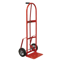 Hand Truck with Reinforced Noseplate - 126RN-HB, Single Grip Handle, Steel, 51" Height, 800 lbs. Capacity Trail Hammer and Bolt