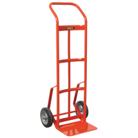 Hand Truck with Reinforced Noseplate - 156RN-HB, Continuous Handle, Steel, 51" Height, 800 lbs. Capacity Trail Hammer and Bolt