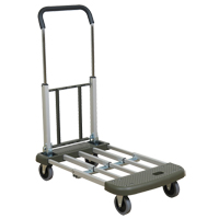 Chariot &agrave; plateforme t&eacute;l&eacute;pliante, Aluminium, 330 lb, 29-1/2" lo x 17-1/2" la, Hauteur 36-1/2" Trail Hammer and Bolt