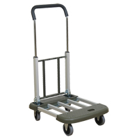 Chariot &agrave; plateforme t&eacute;l&eacute;pliante, Aluminium, 330 lb, 29-1/2" lo x 17-1/2" la, Hauteur 36-1/2" Trail Hammer and Bolt