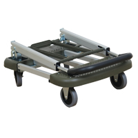 Chariot &agrave; plateforme t&eacute;l&eacute;pliante, Aluminium, 330 lb, 29-1/2" lo x 17-1/2" la, Hauteur 36-1/2" Trail Hammer and Bolt