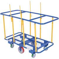 Horizontal Panel Cart, 63-7/16" x 28-1/2" x 40-15/16", 2000 lbs. Capacity Trail Hammer and Bolt